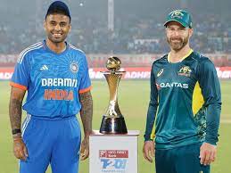 இந்திய -ஆஸ்திரேலியா இடையேயான டி-20 ,கிரிக்கெட் போட்டியின் ஐந்தாவது போட்டி இன்று